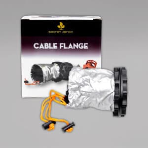 Secret Jardin Cable Flange, Kabelöffnung, 70 mm Durchmesser, Double Socks